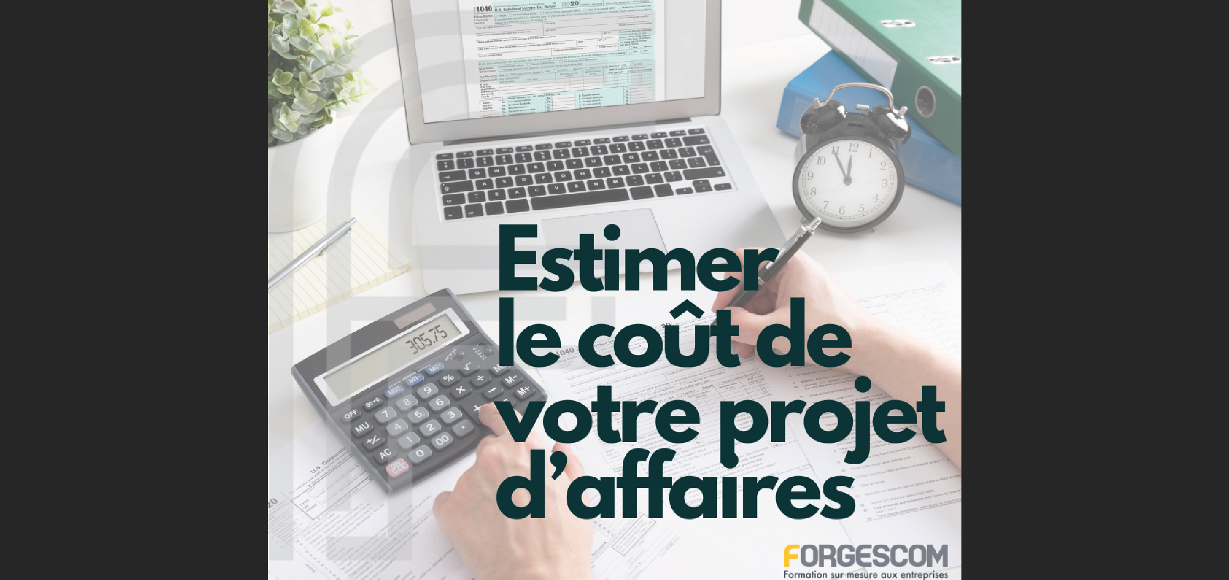 Estimer le coût de votre projet d’affaires MÉLANIE ESTIMER COUTS WEB 3